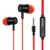 Kratos Thump Wired Earphones, Powerful Bass, HD Sound Quality Earphones, Tangle Free Cable, Comfortable in Ear Fit, with 3.5 mm Jack