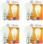 Wipro 10 W Standard B22 LED Bulb(White, Pack of 4)