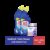 Sani Fresh Advanced Disinfectant Toilet Cleaner with Free Odonil 48g Liquid Toilet Cleaner(2 x 0.5 L)