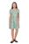 Allen Solly Junior Girl’s Cotton Classic Mini Dress (AGDRERGFE24162_Green_11 Years)