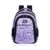 Spenz Bondad School Bag For Girls & Women 2 Compartment Backpack For Girls & Women With Water Resistant Fabric (Passive Purple)