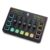 Audio Array AI-06 Streaming Audio Mixer Sound Card | XLR, 1/4″ & line in | PC/Phone RGB Mixer with Volume Fader, Individual Control, Mute and Monitoring, 48V Phantom Power | Stream, Podcast & Karaoke