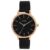 Maxima Stainless Steel Attivo Collection Analog Black Dial Women Watch-O-66630Cmlt, Black Band