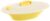 Signoraware Plastic Oval Server with Cover, Lemon Yellow