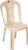 Cello Arc Chair Set of 1, Marble Beige | Unbreakable, Durable & Strong | Blended PP Material, Easy to Clean | Plastic Chair for Living Room, Office & Outdoor | 3 Years Warranty – Manufacturing Defects