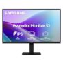 Samsung 24″ (60.5 cm) 120hz Flat Monitor|IPS Panel|FHD 1080p (1920 x 1080)|120 Hz|5 ms|Dual HDMI Ports (2EA)|Super Slim Borderless Design|Game Mode|Eye Saver Mode|Wall Mountable|LS24F320GAWXXL|Black