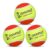 Cockatoo Rubber Cricket Tennis Ball, Construction of Tennis Ball for Cricket for Optimal Performance,Suitable for All Skill Levels. (120 Gr Per Ball -Pack of 3-Yellow Orange)