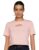 Pepe Jeans Solid Cotton Round Neck Women’s T-Shirt (Pink, Medium)