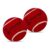 Cockatoo Rubber Cricket Tennis Ball, Construction of Tennis Ball for Cricket for Optimal Performance,Suitable for All Skill Levels. (120 Gr Per Ball – Pack of 2-Red)