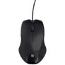 Portronics Toad 101 Wired Optical Mouse with 1200 DPI, Plug & Play, Hi-Optical Tracking, 1.25M Cable Length, 30Lakhs Click Life(Black)