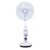 Bajaj Nuvo 400 mm Plum Purple Table Cum Pedestal Fan with BLDC Motor and Remote Control Operation, Regular