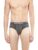 Macroman M-Series Men’s Cotton Classic Regular Fit Solid Briefs (Pack of 1) (MIC301_Black Melange_S)