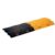 Aktion Safety 75MM Speed Breaker 5 Meter ABS Road Bump (Black and Yellow) Pack Of 10 SIZE 500 X 400 X 75MM (500MM X 10 BLOCKS)