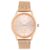 Titan Ladies Workwear Slimline Analog Rose Gold Dial Women’s Watch-NN95069WM01