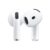 Apple AirPods 4 Wireless Earbuds, Bluetooth Headphones, Personalised Spatial Audio, Sweat and Water Resistant, USB-C Charging Case, H2 Chip, Up to 30 Hours of Battery Life, Effortless Setup for iPhone