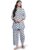 Libas Womens Printed Cotton Blend Night Suit Set for Women White