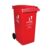 Cello Wheel Garbage Waste Dustbin 240 LTR – Red
