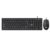 Ant MASTER10 Full Size Wired Keyboard and Mouse Combo, 104 Keys, 6 Anti-Ghosting, Membrane Switch, 3D Optical Mouse, 1200 DPI, USB Plug & Play, for Windows, Mac, Linux – Black