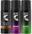 BEARDO Whisky Smoke Bourbon, Pride & Glory Body Spray | Long Lasting Deo Deodorant Deodorant Spray  –  For Men(450 ml, Pack of 3)