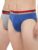 one8 by Virat Kohli Men’s Pure Cotton Modern Regular Briefs (Pack of 2) (713_2PC_Grey/RoyalBlue_M)