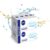 NIVEA Soap, Creme Soft, For Hands And Body,75 g (Pack of 8)