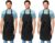 KEDIT ™ -Black Apron Waterproof Home Kitchen Full Size Men Women Kids Unisex With Mirror Pockets Restaurant House Cooking, Cleaning Fish Bar Salon Apron Black Colour Pack Of 3 (K-5)