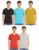 Amazon Brand – Symbol Men’s Solid Regular T-Shirt (Pack of 5) (AW17PLPO5V1_Multicolor6 S)