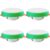 Orient Electric Polycarbonate Rainbow Recess Downlighter 6W, (White & Green – Pack Of 4)