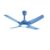 USHA Aerolux EX7 1320 mm Premium Design, Silent Ceiling Fan with Remote Control & LED Under Light (Biscay Blue)