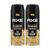 Axe Gold Temptation Long Lasting Deodorant Bodyspray For Men 150 ml, Pack of 2