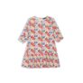 Allen Solly Girls White Print Regular Fit Casual Dress