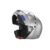 Studds Ninja Pastel Plain Flip Up Full Face Helmet (Silver Grey, M)