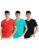 Amazon Brand – Symbol Men’s Solid Cotton T Shirt | Plain | V Neck | Half Sleeve – Regular Fit | Combo Pack of 3 (Available in Plus Size) (Multicolor2_S)