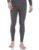 Amazon Brand – Symbol Men’s Thermal Pant | Winter Wear | Body Warmer Regular Mid Rise Bottoms Dark Grey Small