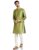 Amazon Brand – Symbol Men’s Festive Long Kurta & Pyjama Set (2pcs) (SY-A22-MNA-ETK-01A_Mehndi.Green_XL)