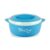 Cello Sapphire Insulated Inner Steel Casserole for Roti, 1250ml, Blue | Hot Box for Kitchen | Hot Pot for Home | Chapati Box | Locks in The Cold & Heat for Long | Serving Bowl with Lid