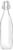Amazon Brand – Solimo Silica Glass Bottle with Flip Cap, 1 Litre (Transparent)