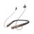Amazon Basics in-Ear Wireless Neckband with Mic, Up to 18 Hours Play Time, Bluetooth 5.1, Voice Assistance, Noise Cancellation, IPX4 Water-Resistance, Magnetic Earbuds (Brown)
