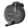 Blaupunkt BTW300 Rhodium Moskha Hybrid ANC in Ear Wireless Earbuds with 50Db I 6 Mics CRISPR ENC I Blink Pair Tech I Ambient Mode Noise Cancelling I Turbovolt Fast Charging(Ebony Black)