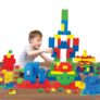 PlayMagic DIY Building Block Construction Set of 85 Pieces|Learning & Educational Puzzle Toy|Roleplay Activity Set|Motor Skill Development Construction Toy|Birthday-Return Gift for Kids|Made in India