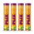The Plant Fix Plix Ultra Vitality Effervescent, Strength With L-Arginine, Ashwagandha, Safed Musli and Zinc, 15 Effervescent Tablets, Pack of 4 (Orange Burst), 4 count, 15 capsules
