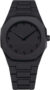 SABR Modern Arabic Numeral Watch with Polycarbonate Band, Octagonal Case, for Men Black Minimalist Watch with Arabic Numerals Modern Wrist Watch Analog Watch  – For Men & Women