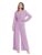 KOTTY Women’s Co-ords Solid Dress Set Light Purple