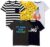 Amazon Brand – Jam & Honey Boy’s Starred Regular Fit T-Shirt (Pack of 5) (JHSS20BTSHP506_Multicolor 9 2 3 Years)