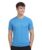 ZENSHARK Gym T-Shirt for Men (Cool Blue, L) | Dry Fit Workout Sports T-Shirt | Quick Dry Breathable Polyester Fabric with Half Sleeve Round Neck | Running Gym Wear Active Wear for Training
