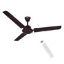 RR Signature MORPHEUS 1200 MM BLDC Ceiling Fan With Remote | 60% Energy Savings | BEE 5 Star Rated Energy Efficiency| 2 Year Warranty [Velvet Brown]