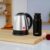 CELLO Lifestyle Stainless Steel Electric Kettle 1.5L + Sippa Steel Water Bottle 500 ml Black Combo | Double Wall, Auto-Shut Off Protection, Cool Touch Handle | Electric Kettle For Boiling Hot Water