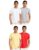 Amazon Brand – Symbol Men’s Solid Regular Fit T-Shirt (Pack of 5) (SS20SYMTEE42-C_Multi-CLR3 2XL)