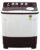 Lloyd 7.5 kg 5 Star Semi Automatic Top Load Washing Machine |1300 RPM | Soak Function | 3 Wash Programs | Swift Dry | Magic Filter, (GLWMS75DDMAC, Dark Maroon and White)