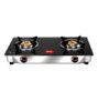 Pigeon Favourite 2 Burner Gas Stove | Auto Ignition | Brass Burner | Toughened Glass | 2 year Warranty